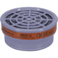Kit di 2 filtri A2 per semi-maschere M6200 e M6400 Jupiter grigio - M6000EA2R