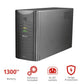 Gruppo di continuità da 1300 VA UPS Trust Oxxtron nero 17679