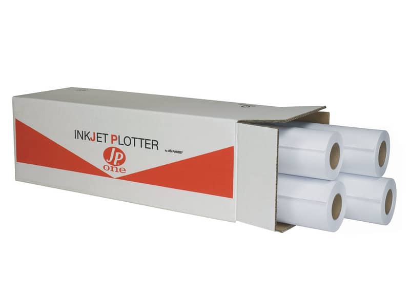 Carta plotter JP ONE finitura opaca 106,7 cm x 50 mt 90 g/m² conf. da 4 rotoli - 9292