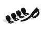 Fascette fermacavi a strappo con asola DURABLE CAVOLINE GRIP TIE 20x1 cm nero Conf. 5 pezzi - 503601
