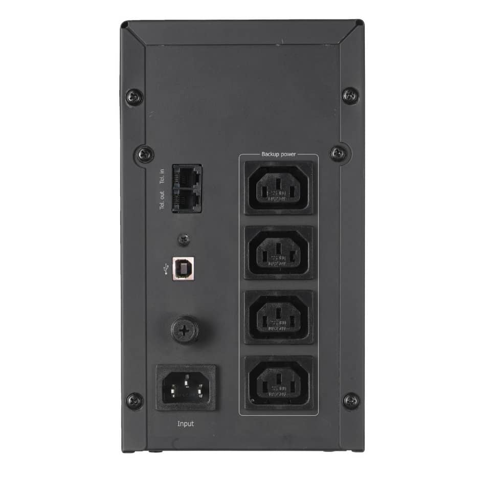 Gruppo di continuità da 1300 VA UPS Trust Oxxtron nero 17679