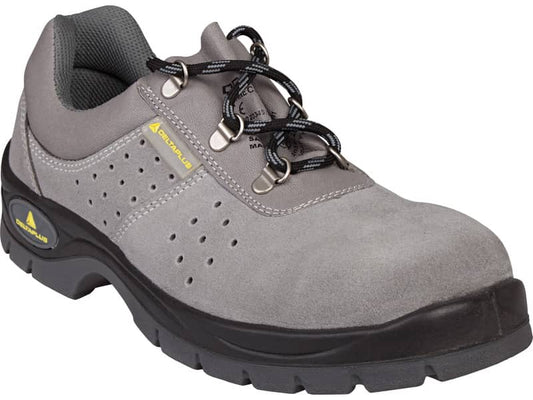 Scarpe da lavoro DELTA PLUS basse Fennec3 S1P - pelle scamosciata grigio - 40 - FEN3PGR40