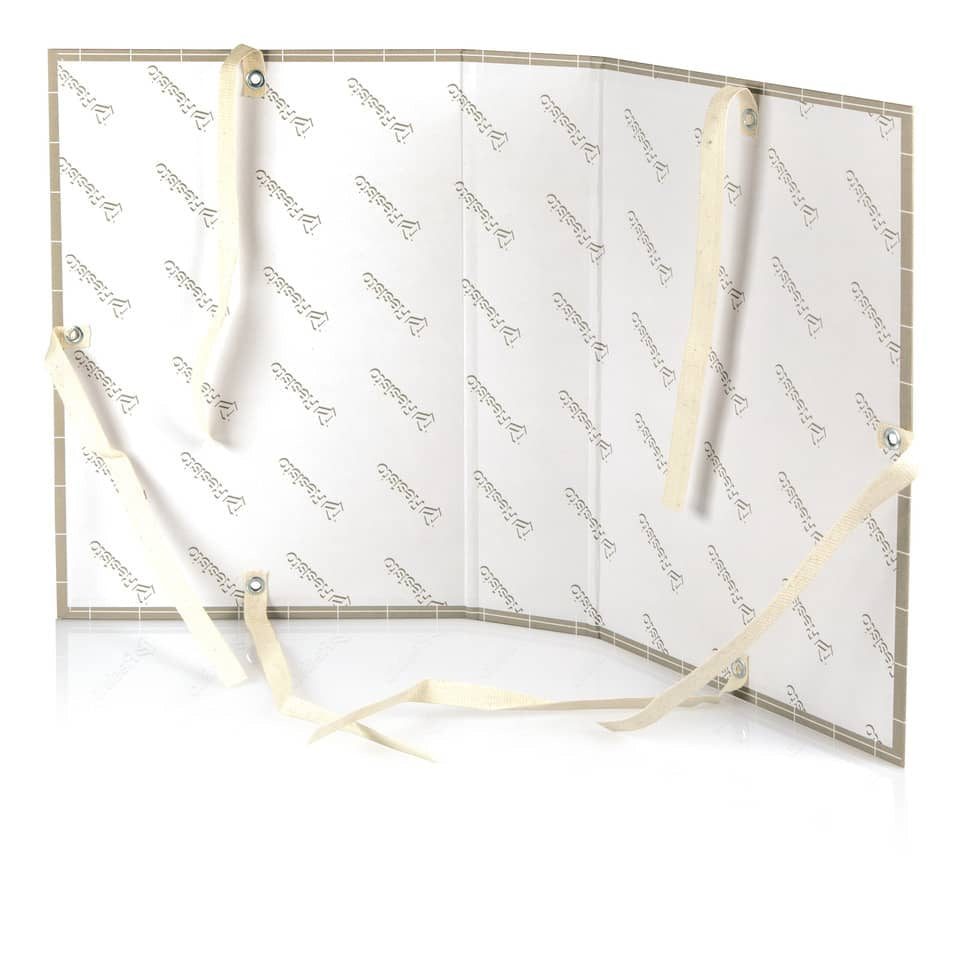 Faldoni con lacci rivettati Brefiocart Centro Class Resisto 25x35 cm dorso 12 cm grigio Conf. 10 pz - RES0201-12