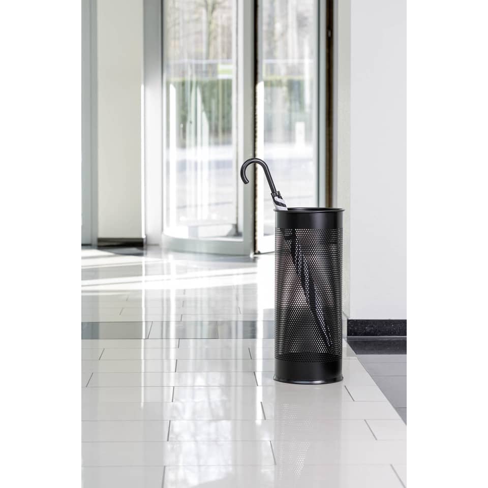Portaombrelli DURABLE acciaio verniciato nero capacità 28,5 lt - Ø 26 cm - h 62 cm - 335001