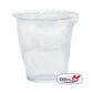 Bicchieri monouso Dopla 250 ml imbustati singolarmente polistirolo trasparente  conf.200 - 02866