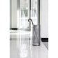 Portaombrelli DURABLE acciaio verniciato argento metallizzato capacità 28,5 lt - Ø 26 cm - h 62 cm - 335023