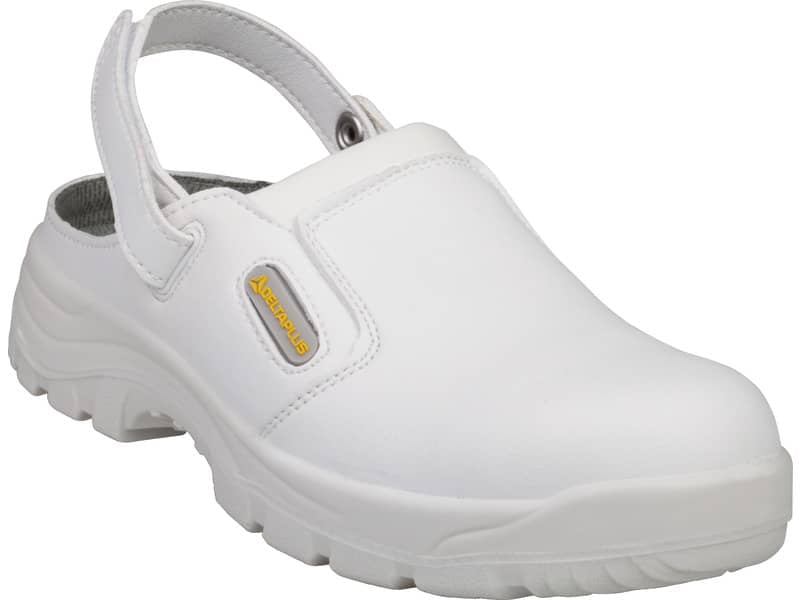 Scarpe da lavoro DELTA PLUS Zoccoli - microfibra impermeabile bianco - 44 MAUB3SBBC44