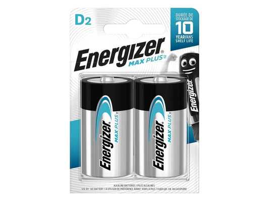 Batterie ENERGIZER Max Plus D conf. da 2 - E301323902