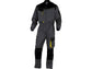 Tuta da lavoro Delta Plus D-Mach elasticizzata - 9 tasche - cotone e poliestere grigio-giallo XL - DMACOMGJXG