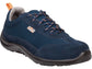 Scarpe da lavoro DELTA PLUS basse Como S1P - poliestere mesh e pelle scamosciata blu - 44 - COMOSPBL44