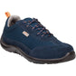 Scarpe da lavoro DELTA PLUS basse Como S1P - poliestere mesh e pelle scamosciata blu - 44 - COMOSPBL44