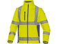Giacca Delta Plus Moonlight2 -classe 3- 5 tasche - tessuto softshell - argento giallo fluo-blu - XL - MOON2JGXG