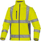 Giacca Delta Plus Moonlight2 -classe 3- 5 tasche - tessuto softshell - argento giallo fluo-blu - XL - MOON2JGXG