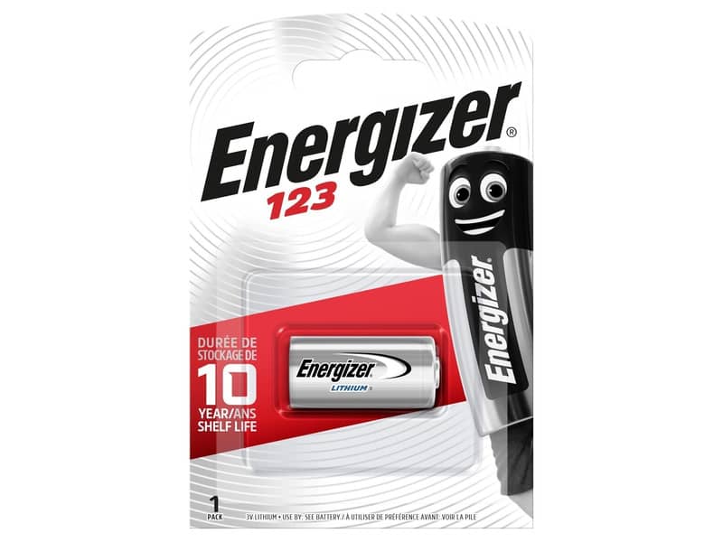 Batteria al litio ENERGIZER 123 Lithium Photo BP1 E300777602