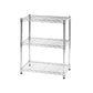 Scaffale a 3 ripiani Serena Group Archimede in acciaio grigio 60x36x75 cm - ZN1424-3