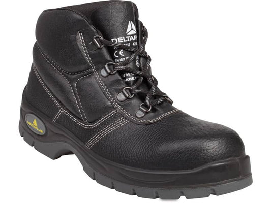 Scarpe da lavoro DELTA PLUS alte Jumper 2 S3 - pelle crosta pigmentata nero - 42 JUMPER3S3NO42