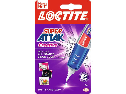 Colla Loctite Super Attak Creative 3 gr - trasparente 2631600