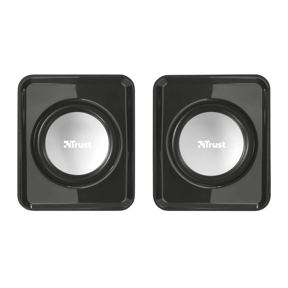 Set da 2 altoparlanti USB Trust Leto 2.0 6 W nero 19830