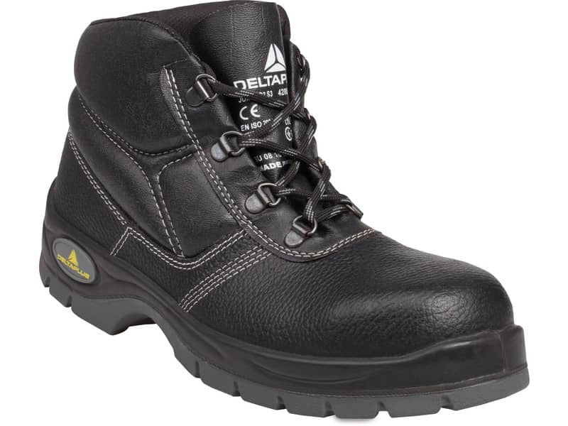Scarpe da lavoro DELTA PLUS alte Jumper 2 S3 - pelle crosta pigmentata nero - 44 JUMP2S3NO44