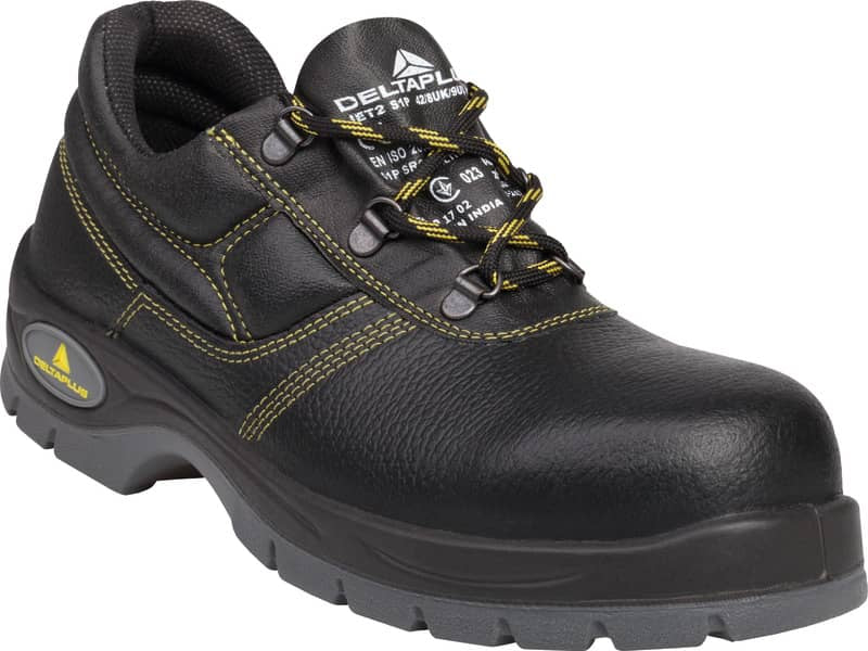 Scarpe da lavoro DELTA PLUS basse Jet2 S1P - pelle pigmentata nero - 41 JET2SPNO41