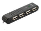 Mini Hub USB 2.0 a 4 porte Trust Vecco nero 14591