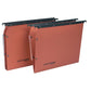Cartelle sospese laterali per armadi CARTESIO PLUS 33 cm fondo U 5 cm arancio Conf. 25 pezzi - 314 M Link 5 -A2