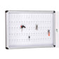 Bacheca portachiavi SGS murale da interno - fondo magnetico argento WD 570 P