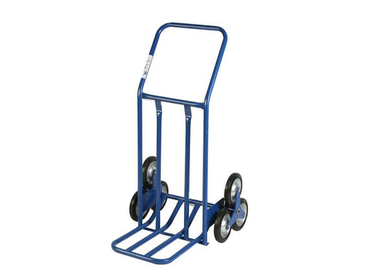 Carrello in acciaio con telaio a sbalzo Serena Group 60x60-80 x h. 118 cm blu - portata 120 kg - HT0101