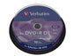 DVD+R Doppio Strato Verbatim 8.5 GB  in confezione da 10 dvd-r - 43666
