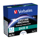 DVD R M-Disc Stampabile Verbatim 4.7 GB Jewel Case conf. da 5 - 43821