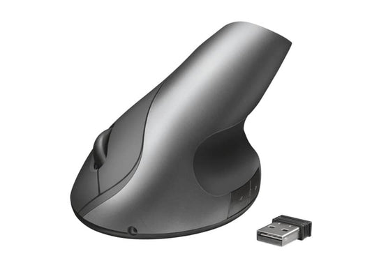 Mouse wireless ergonomico Trust Varo nero 22126