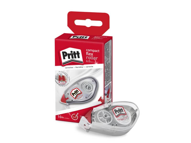 Correttore a nastro Pritt Compact Flex Roller 6 mm x 10 mt - 2679525