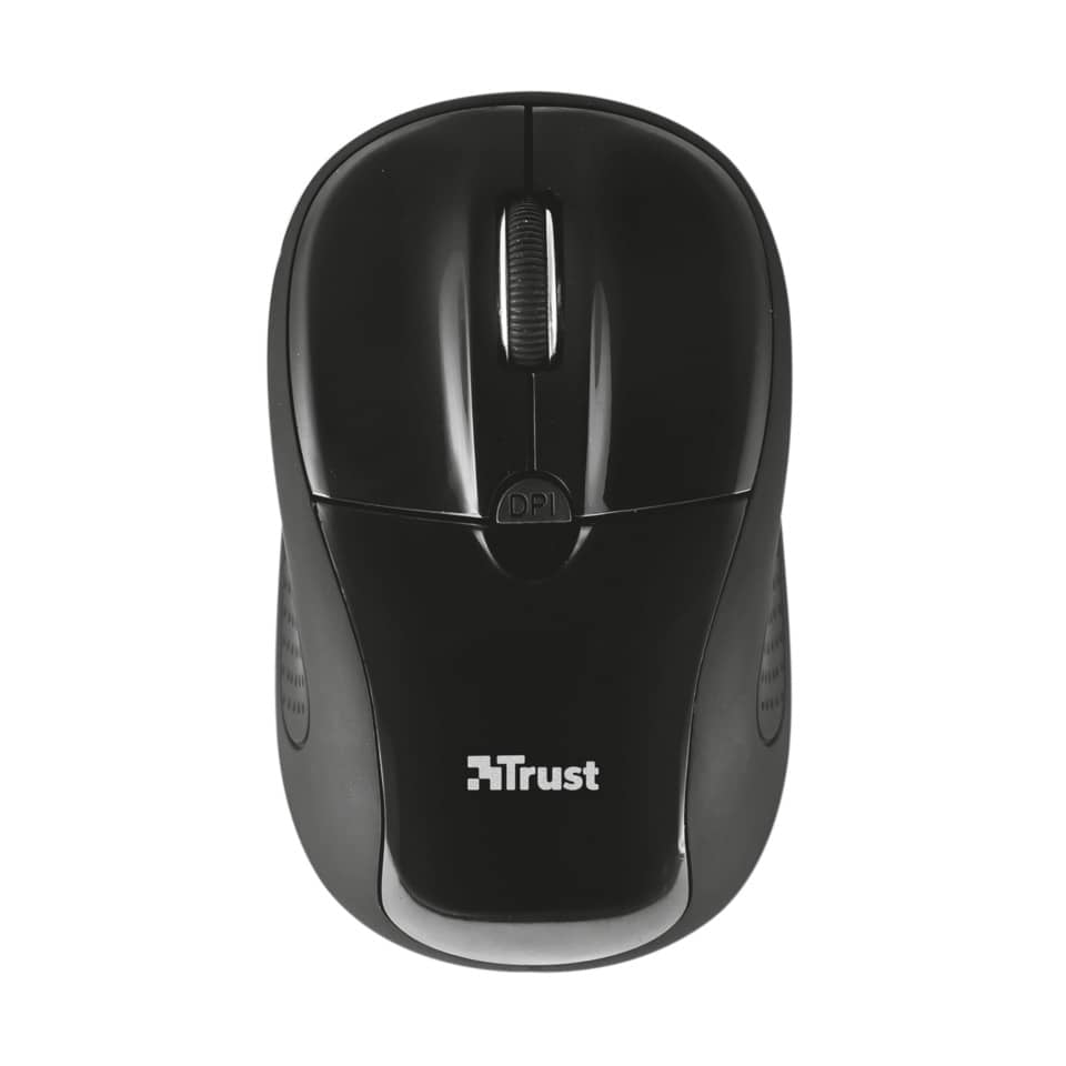 Mouse ottico wireless Trust Primo nero  20322