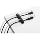 Clip fermacavi adesiva DURABLE CAVOLINE CLIP 4 grafite per 4 cavi conf. da 2 - 504037