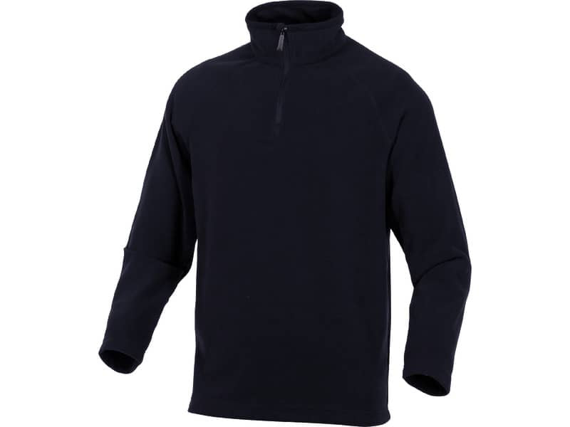 Sottopullover Alma Delta Plus collo alto antivento c/zip poliestere nero - M - ALMANOTM