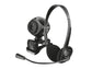 Kit webcam e cuffie con microfono - cavo da 1,8 m Trust Exis Chatpack nero 17028