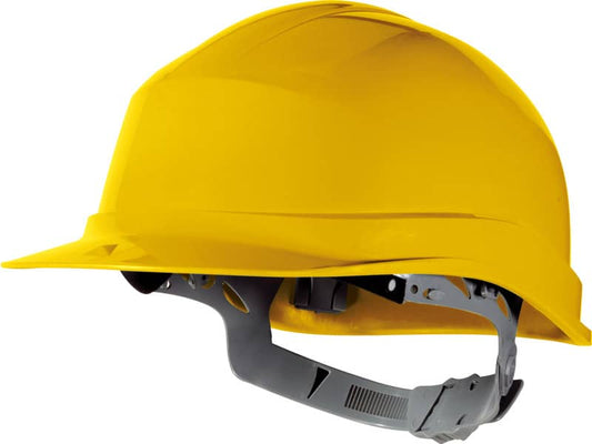 Elmetto da cantiere DELTA PLUS Zircon 1 polietilene giallo - ZIRC1JA