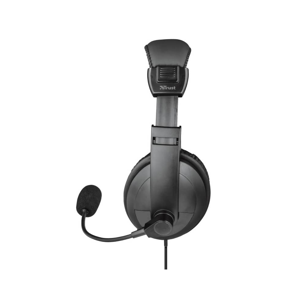 Cuffie con microfono USB Trust Quasar - per PC e Laptop - cavo 2.5 m nero 16976-05