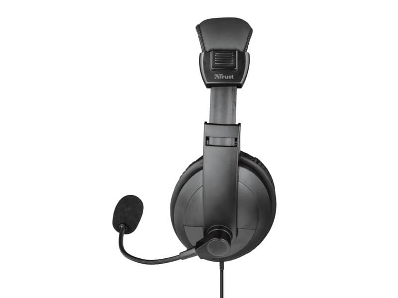 Cuffie con microfono USB Trust Quasar - per PC e Laptop - cavo 2.5 m nero 16976-05