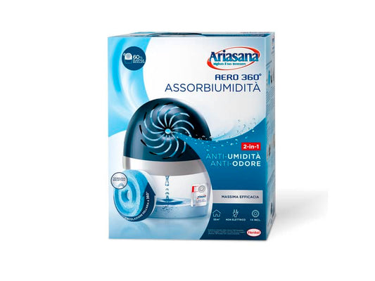 Assorbiumidità Ariasana Kit Aero 360° - ricaricabile Blu 2626324