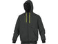 Felpe da lavoro DELTA PLUS con cappuccio in pile con zip - 2 tasche grigio-giallo XL - CENTOGJXG