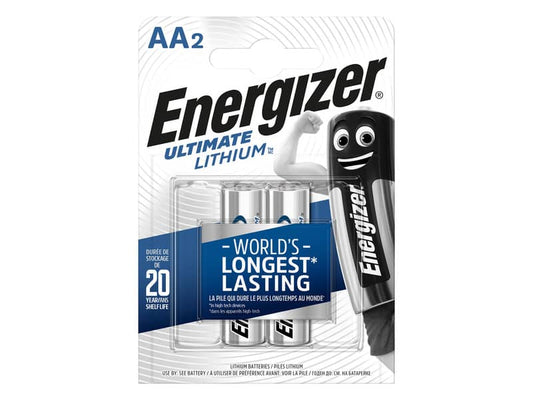 Batterie ENERGIZER Ultimate Lithium AA  conf. da 2 - E301535200