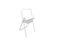 Carrello portarotolo industriale da terra QTS in metallo Ø 60 cm bianco 4097/TSV