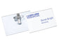 Portanomi DURABLE EUROBADGE con combi clip pvc trasparente inserto 54x90mm conf. 50 - 814519