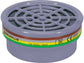 Kit di 2 filtri A1B1E1K1 per semi maschere M6200 e M6400 Jupiter grigio - M6000EABEK1