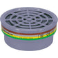 Kit di 2 filtri A1B1E1K1 per semi maschere M6200 e M6400 Jupiter grigio - M6000EABEK1