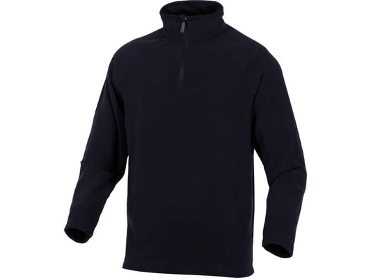 Sottopullover Alma Delta Plus collo alto antivento c/zip poliestere nero - XXL - ALMANOXX