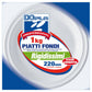 Stoviglie monouso Dopla Professional piatti fondi RGM Ø 220 polistirene bianco  conf.65 - 1002