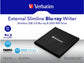 Masterizzatore Blu-ray Esterno 3.0 Slimline Verbatim nero 43890