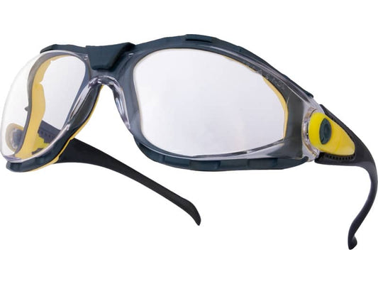 Occhiali Delta Plus Pacaya Clear monoblocco policarbonato nasello integrato trasparente PACAYBLIN